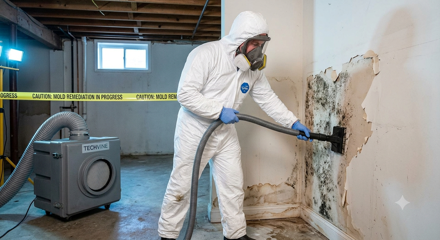 The Techvine Guide to Mold Remediation After Water Damage Services