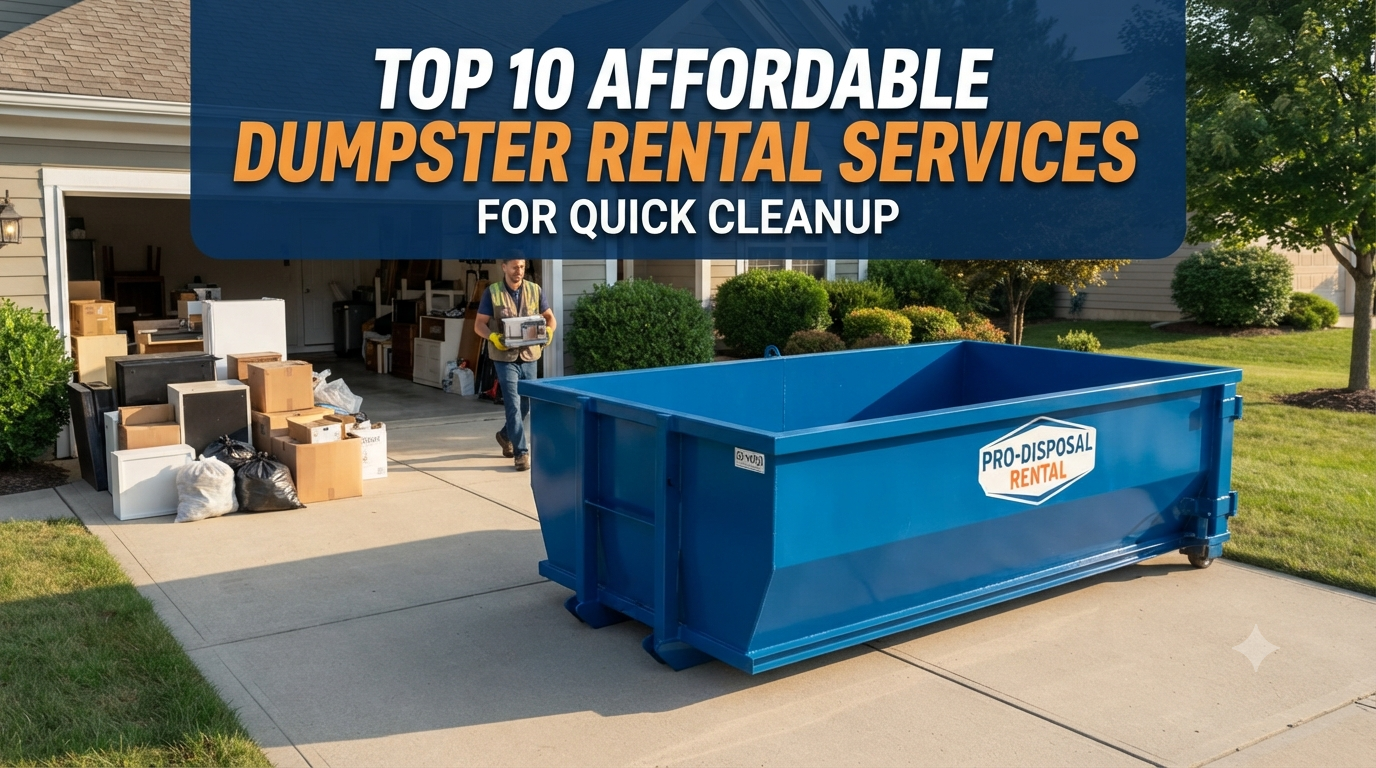 affordable dumpster rental services