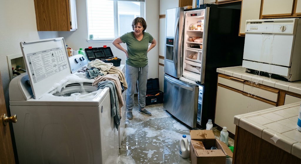 Water Heater Appliance Leak