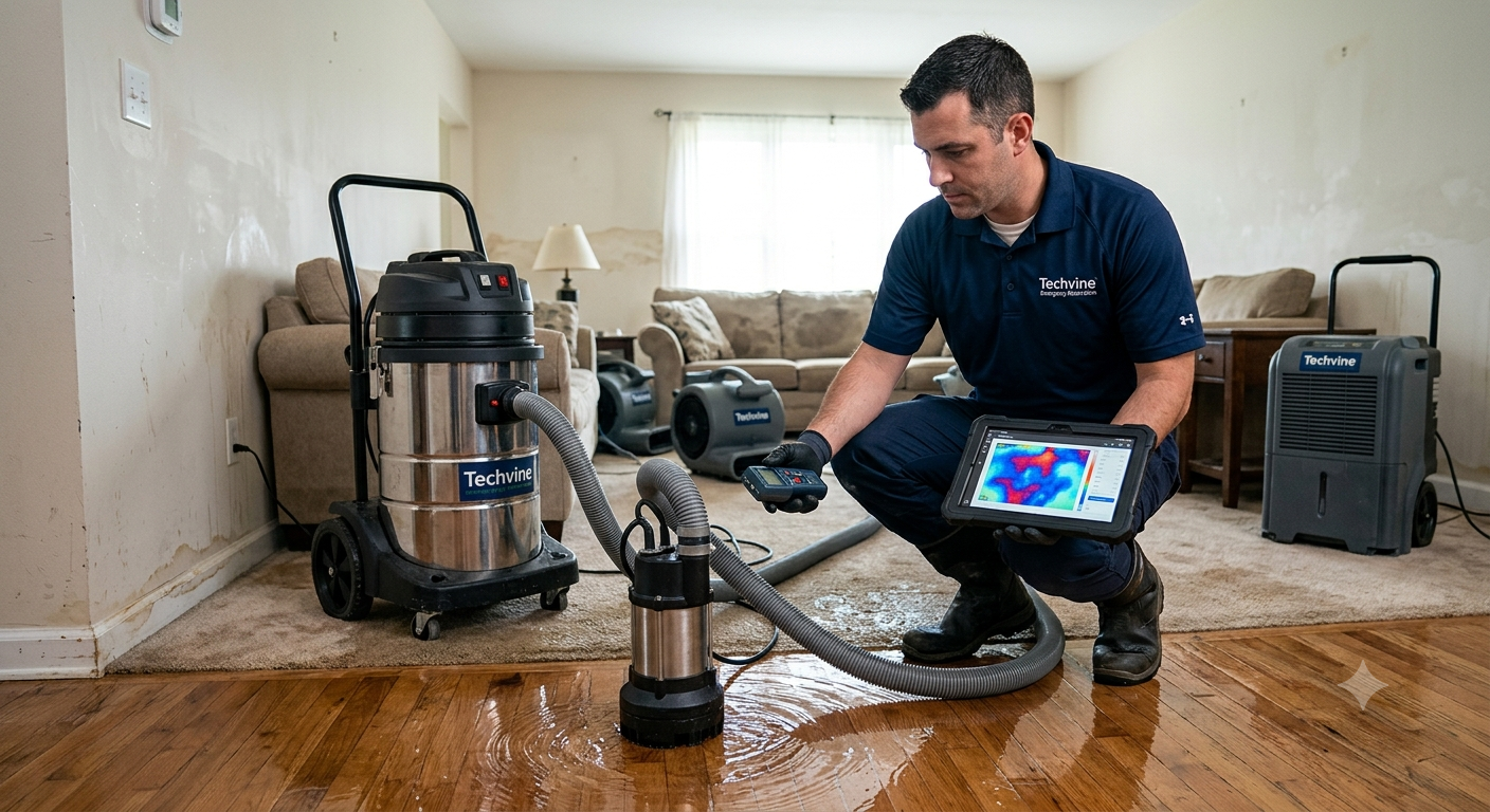 emergency flood cleanup and restoration company