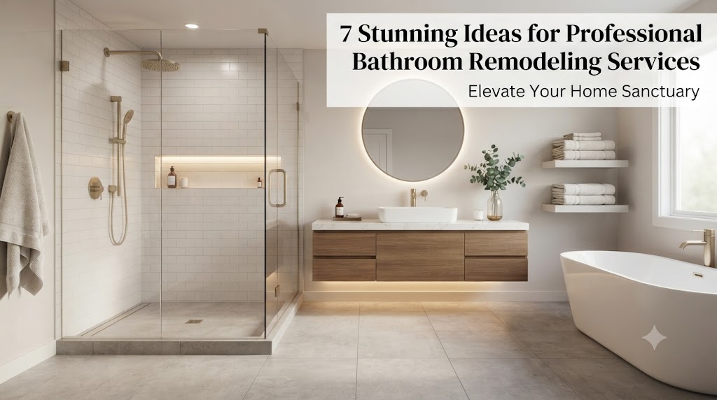 professional bathroom remodeling services