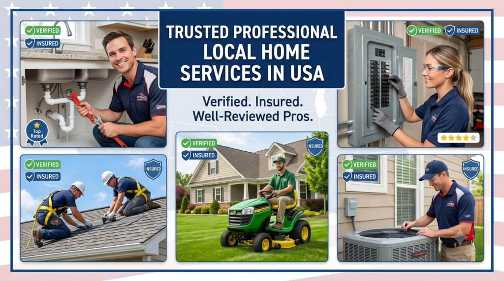 professional local home services in usa