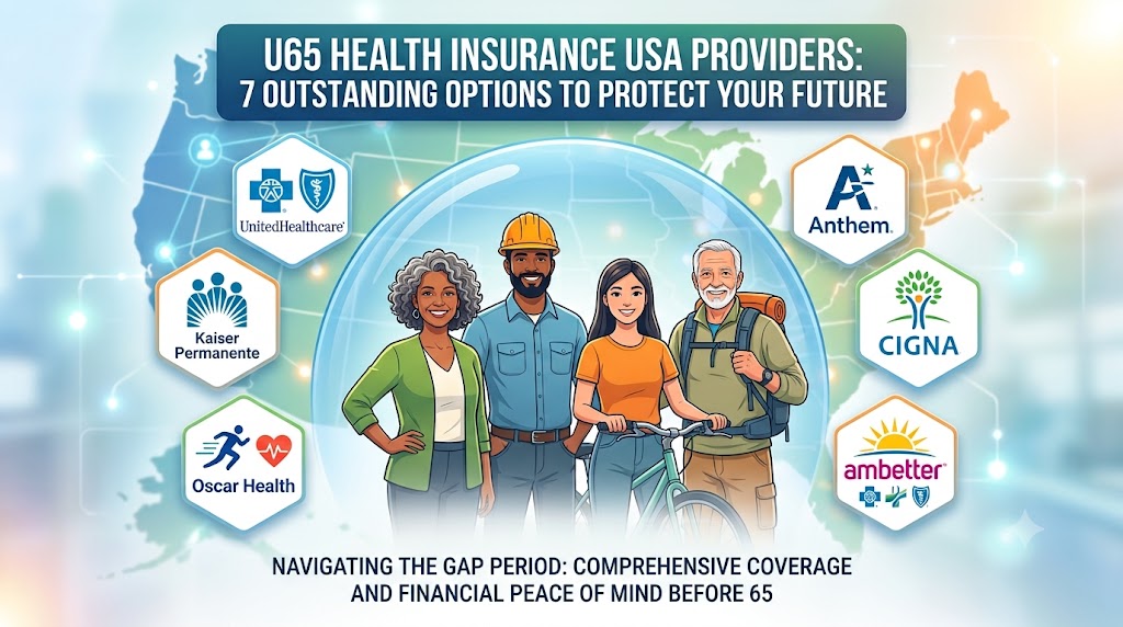 U65 health insurance usa providers