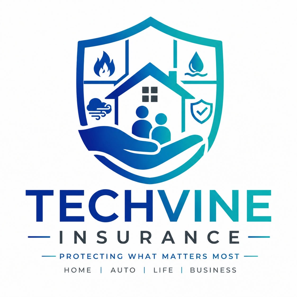 Techvine Insurance Logo