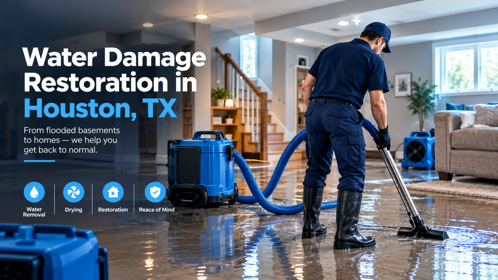 Water Damage Restoration in Houston, TX